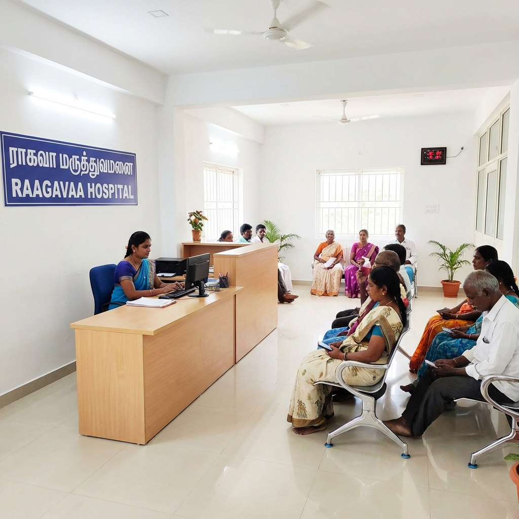 Raagavaa Hospital Reception